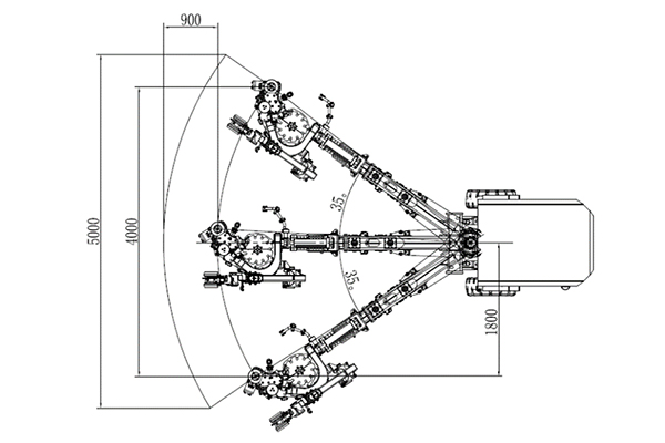 Hydraulic Bolting Jumbo, HT92-D (Min. Cross-section height: 2.8m)